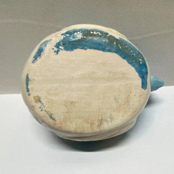 Henny Penny Chicken Succulent Planter Ceramic Figurine Handpainted Folkart GUC - Picture 9 of 10